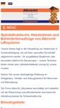 Mobile Screenshot of albrecht-liftsysteme.de